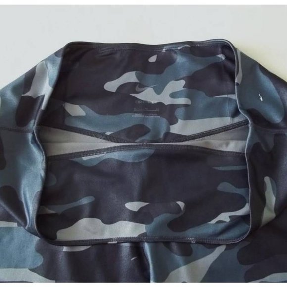 Women’s Nike One® Mid Rise Thunder Blue Camouflage Leggings Size XLarge - Picture 9 of 16